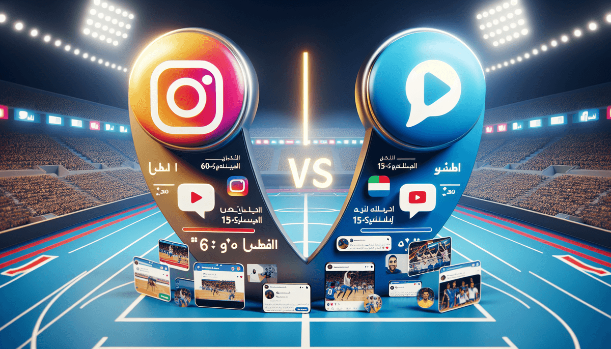 تيك توك مقابل ريلز انستقرام للمحتوى العربي 2025