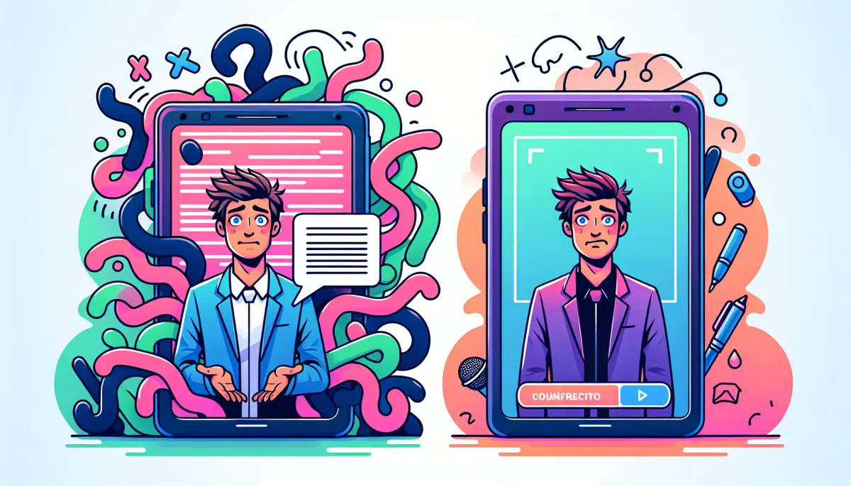 Instagram Teleprompter قبل وبعد المقارنة 2026: ريلز بدون نص مقابل ريلز مكتوبة بزيادة 2.3 ضعف في التفاعل ومعدل إكمال أعلى